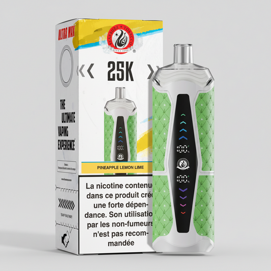 ULTRA MAX 25K - PINEAPPLE LEMON LIME