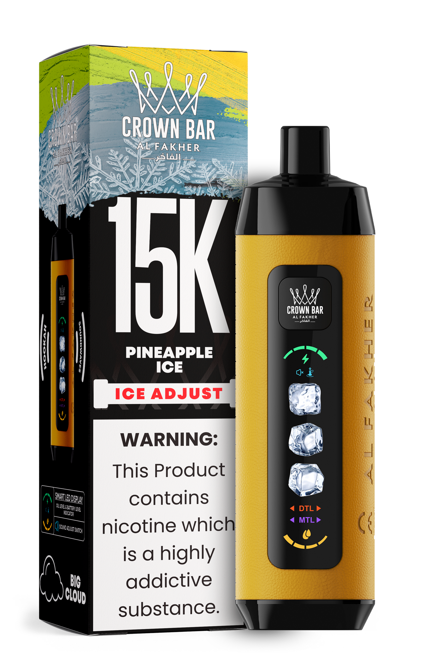 15K Ice Adjust – Pineapple Ice
