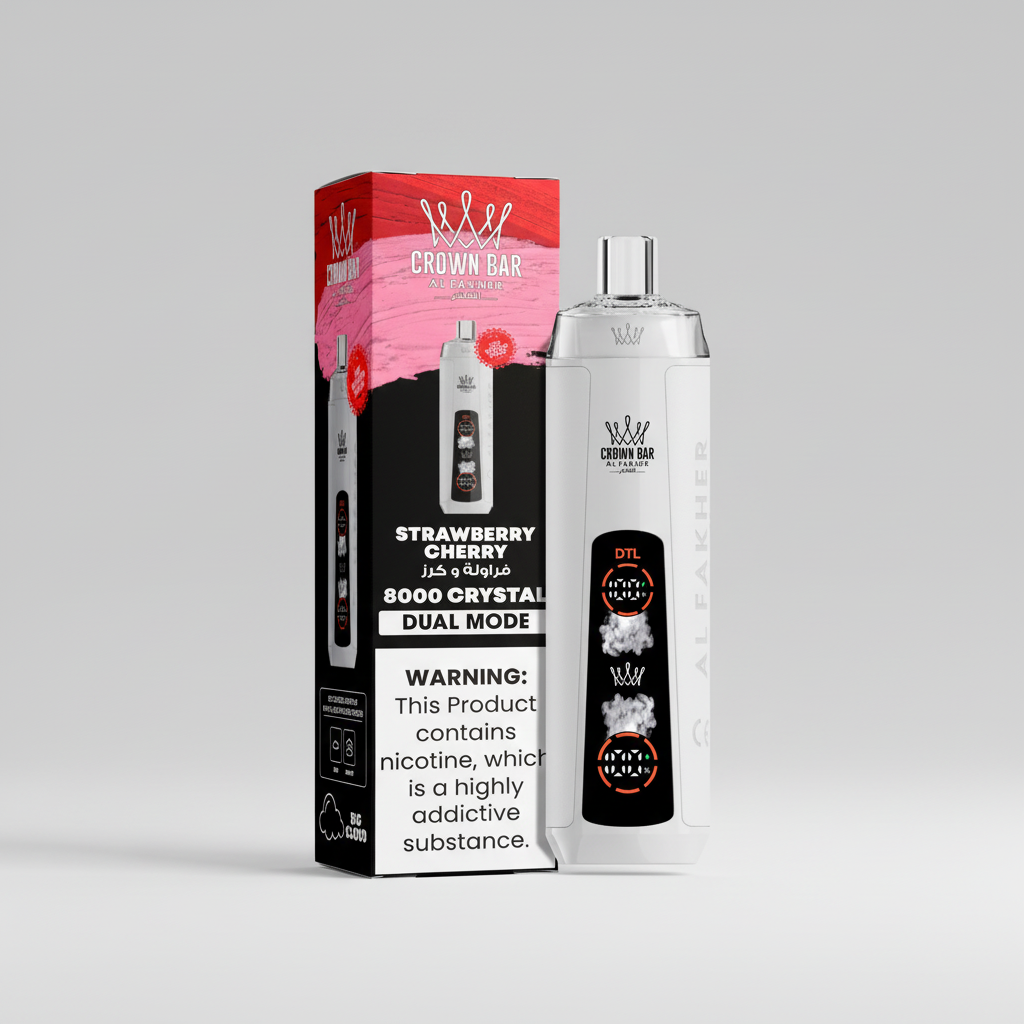 8K Crystal Dual Mode – Strawberry Cherry