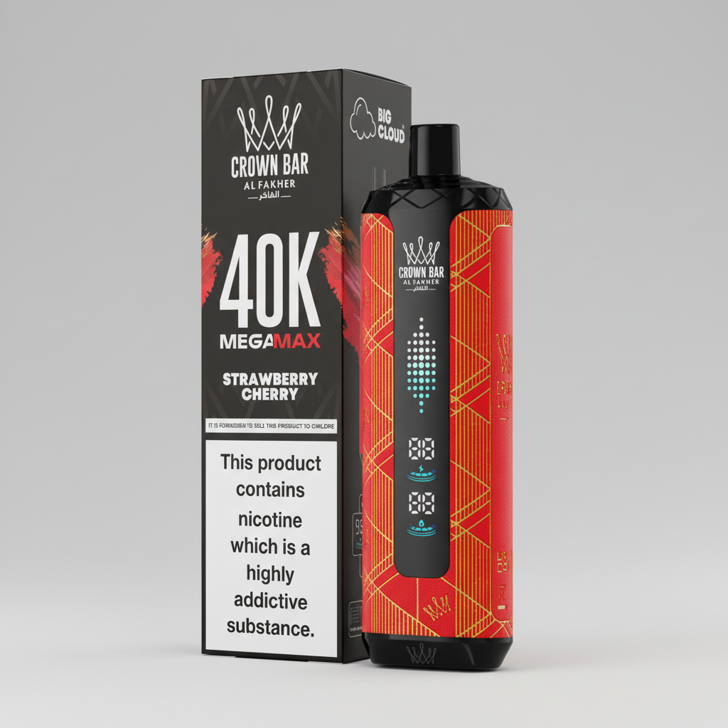 40K Mega Max – Strawberry Cherry