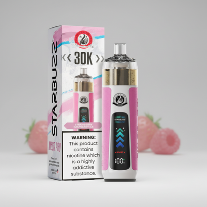 MEGRA PRO 30K - STRAWBERRY RASPBERRY ICE