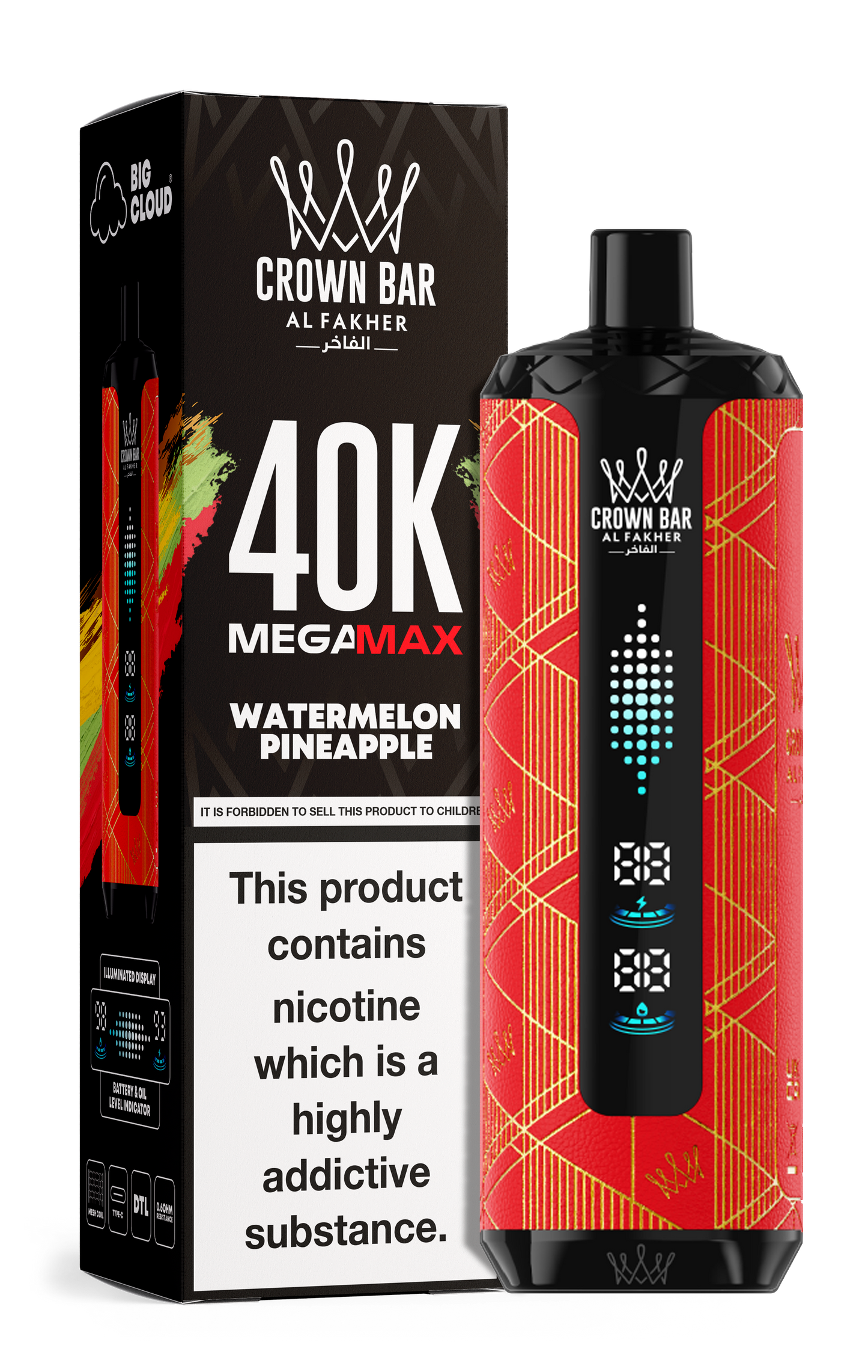 40K Mega Max – Watermelon Pineapple