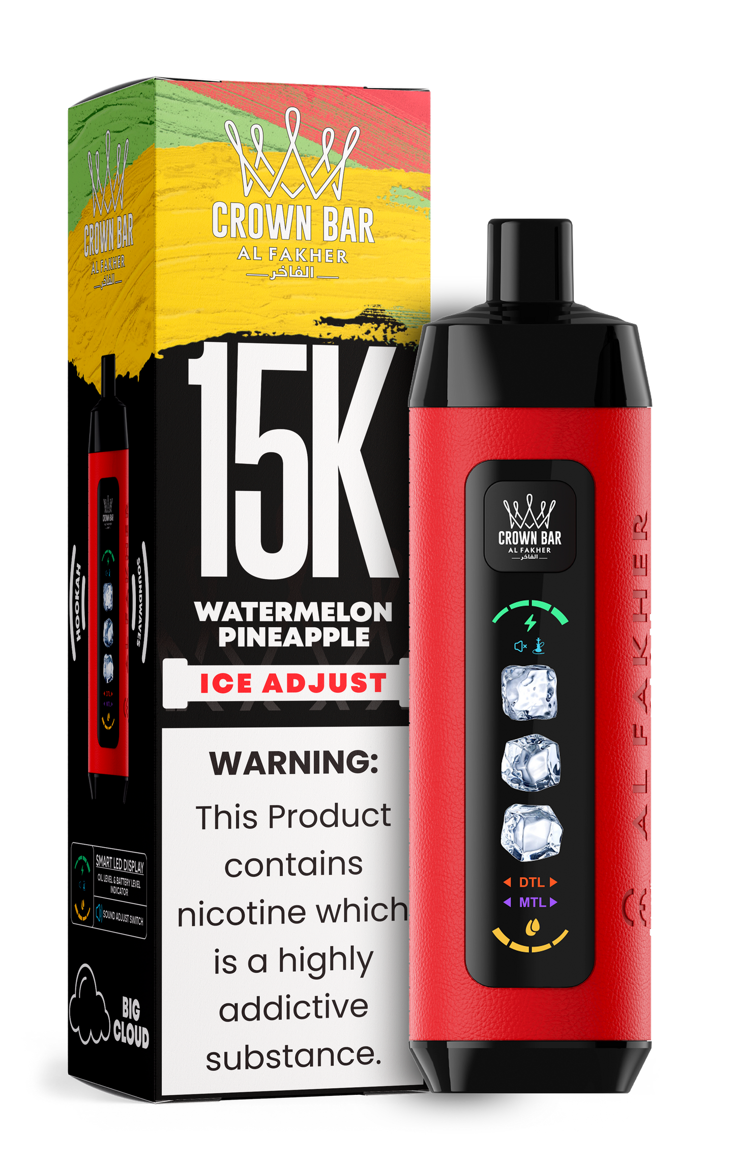 15K Ice Adjust – Watermelon Pineapple