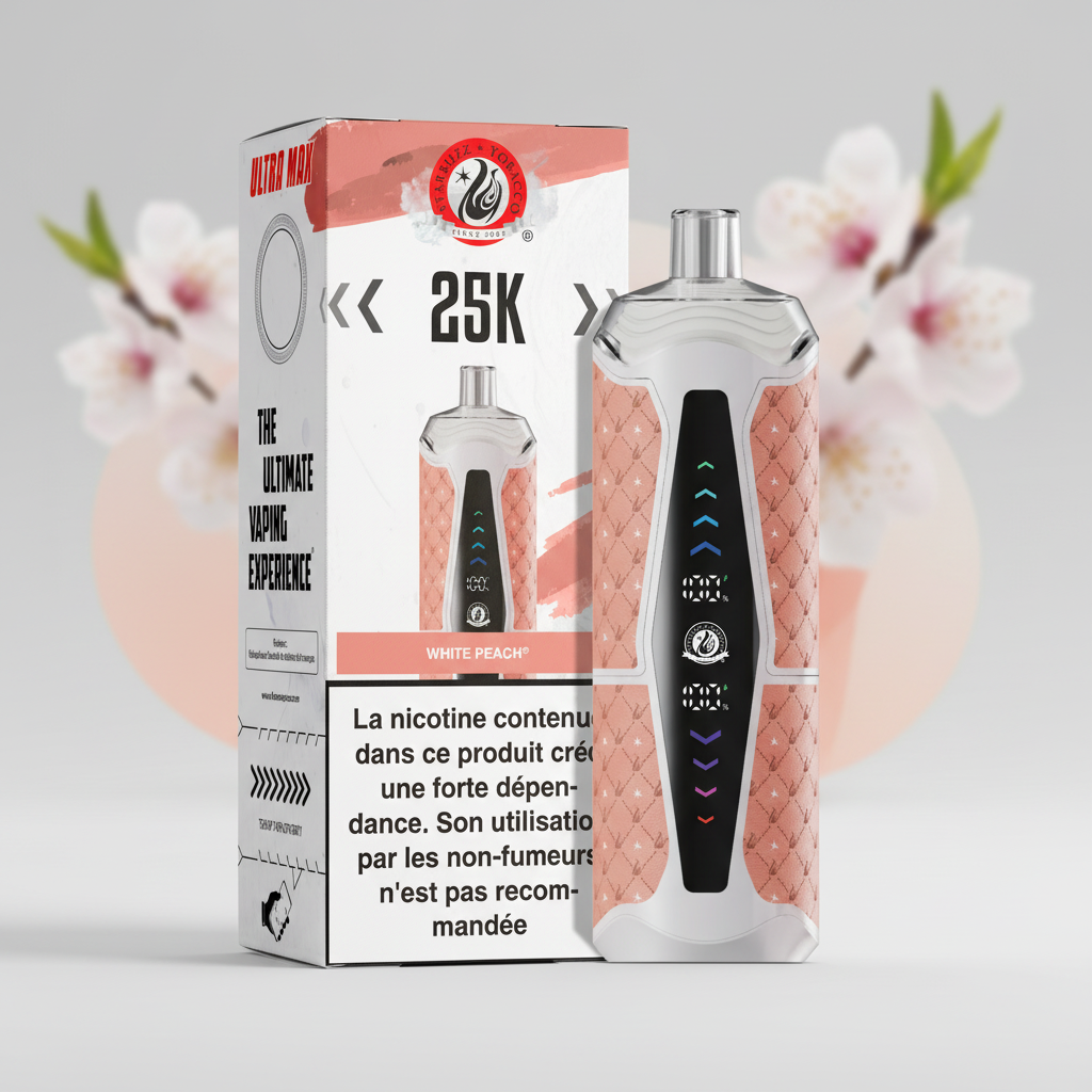 ULTRA MAX 25K - WHITE PEACH